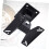 TV Wall Mount with 360 Rotation, SpaceSaving Black Bracket for Flat Panel TVs, Secure Hardware 2