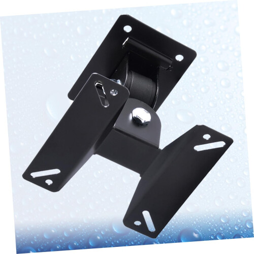 TV Wall Mount with 360 Rotation, SpaceSaving Black Bracket for Flat Panel TVs, Secure Hardware 2