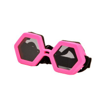 Lunettes de soleil de protection des yeux de petit chien,-Rose