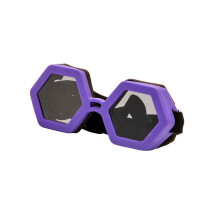 Lunettes de soleil pour chien de protection solaire avec-Violet