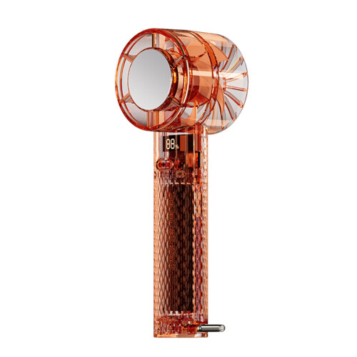 Multifunktionaler Tischventilator, geräuscharmer-OrangeFarbe