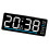 Horloge murale numérique élégante, 4 modes d'éclairage,-Bleu 1