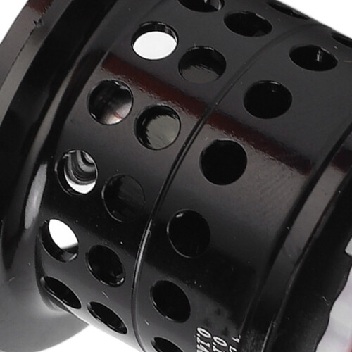 Black Metal Baitcast Reel Spool