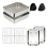 Kitchen Airfryer Accessories 2 Stainless Steel-6 piece set 1