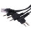 2X 8 in 1 USB Programming Cable for     for  Handy Walkie Talkie Car Radio CD Software 2