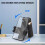 3in1 Selfie Stick Tripod with Bluetooth Remote, Extendable 14.37' Foldable Stand for iPhone Android Vlogging and Travel 4