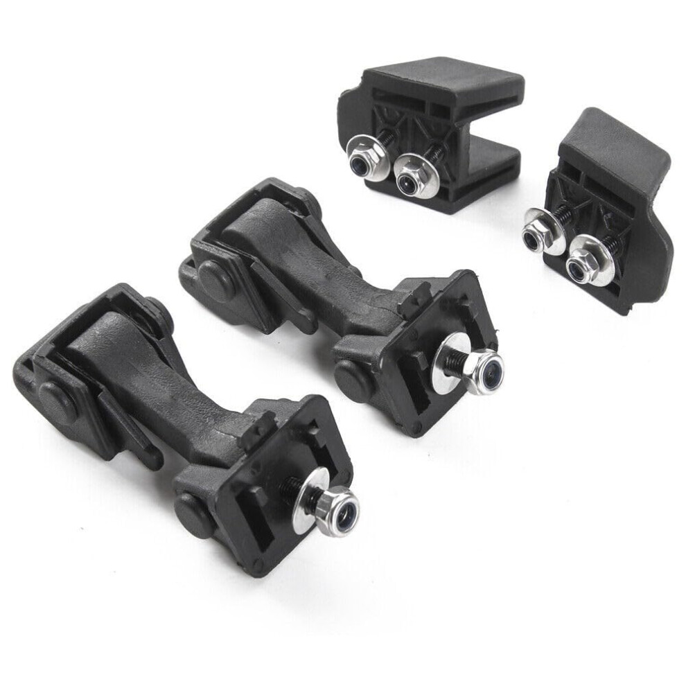 Hood Latch Hood Lock Catch Kit For Jeep Wrangler 19972006 Tj Front Left Right Durable Metal Set Black 9330225831716