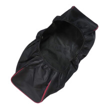 Heavy Duty Front Winch Cover Fits 8500–17500 lb Winches Waterproof Dust Protection Black with Red Stripes