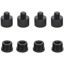 16-Teiliges Mikrofon Gewinde Adapter Set 5/8 Buchse Auf 3/8 Stecker und 3/8 Buchse Auf 5/8 Außengewinde Schrauben Adapter Gewinde für Micr Stativ