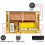 Hi-Fi 3 Way Audio Speaker Crossover Treble+Midrange+Bass Crossover Speakers Filter Frequency Divider Crossover Module 2