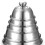 Rostfreier runder Grilldeckel mit Griff,-24CM 3