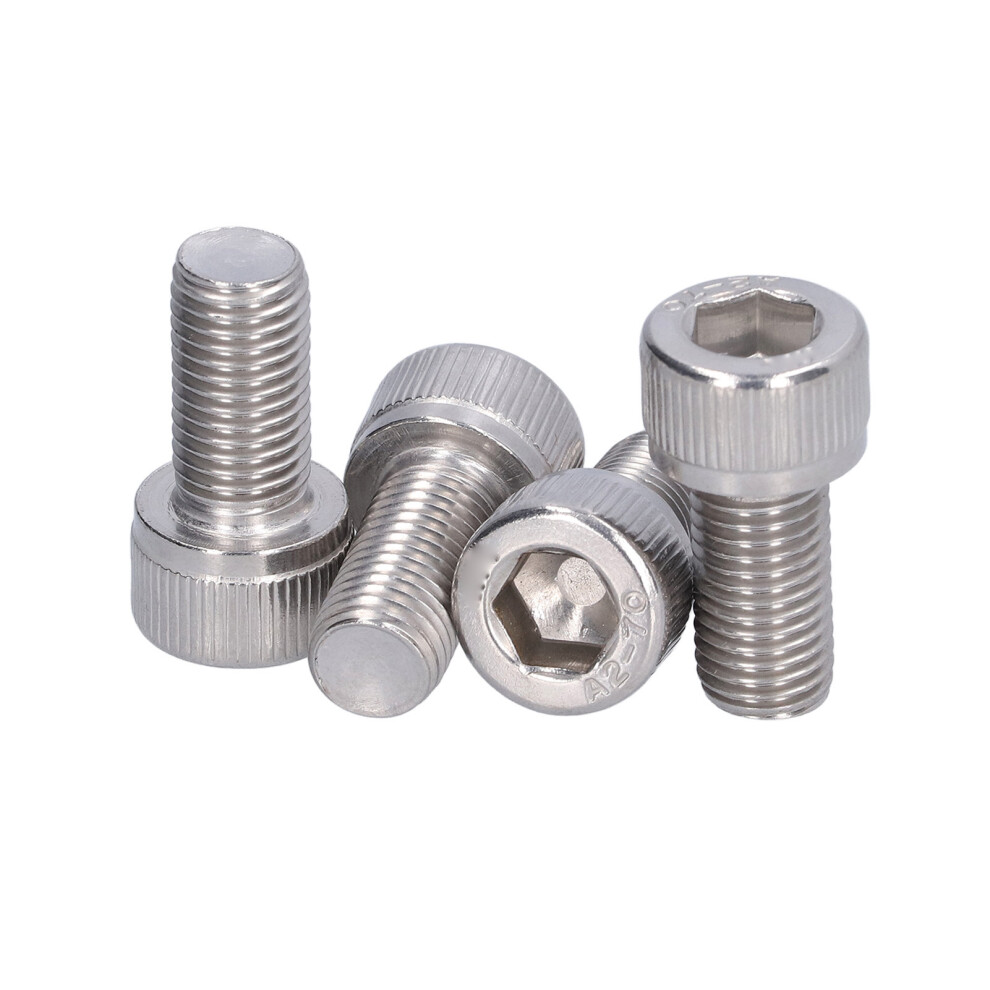 A2 Stainless Steel 4Pcs M10x20 Hex Socket Cap Screws Fine Pitch Fasteners 4931390603860
