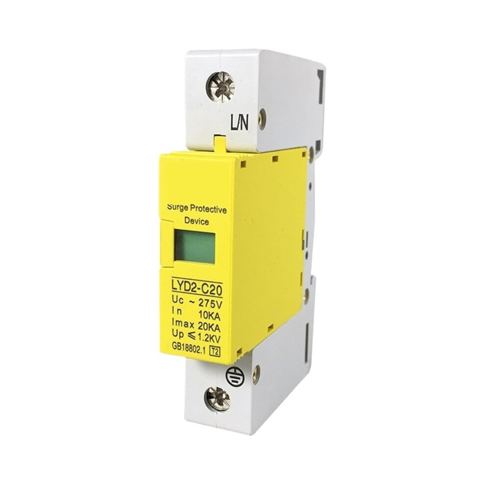 C201p 385V Surge Protector Spd Device For Home Ac Lightning Arrester Lowvoltage Protection 9455672228213