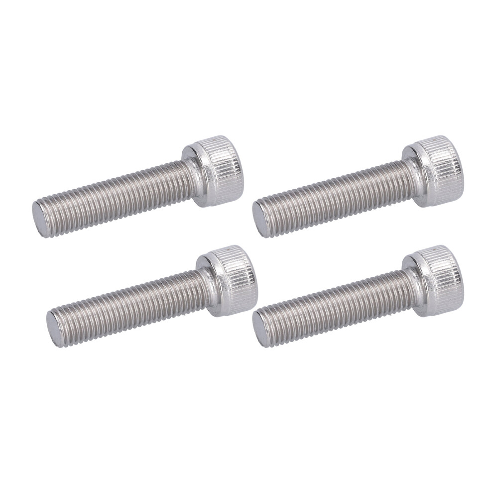 A2 Stainless Steel 4Pcs M10x40 Hex Socket Cap Bolts Fine Pitch Fastener 8241390603903