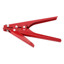 Cable Tie Tool for 2.49mm Nylon Ties, Tighten and Cut Simultaneously, Ergonomic Grip for Wiring