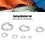 Marine Grade Stainless Steel Spring Lock Washers 150pcs Split Square M3 9