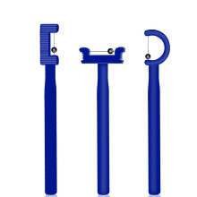 Tongue Exerciser with ThreeBranch Tip Design for Oral Motor Training and Tongue Flexibility