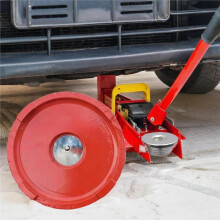 Floor Jack Saddle Metal Hydraulic Jack Pad Low Profile Floor Jack Rubber Pads Adapter for Car Lifting and Repair