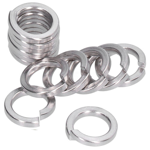 150PCS A2-70 Stainless Steel Spring Lock Washers M8 Assortment 1
