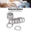 150PCS A2-70 Stainless Steel Spring Lock Washers M8 Assortment 8