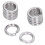 150PCS A2-70 Stainless Steel Spring Lock Washers M8 Assortment 16