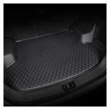 Car Trunk Mat for Kia Stonic 2023, CustomFit Waterproof Black Trunk Liner with AntiSlip Design