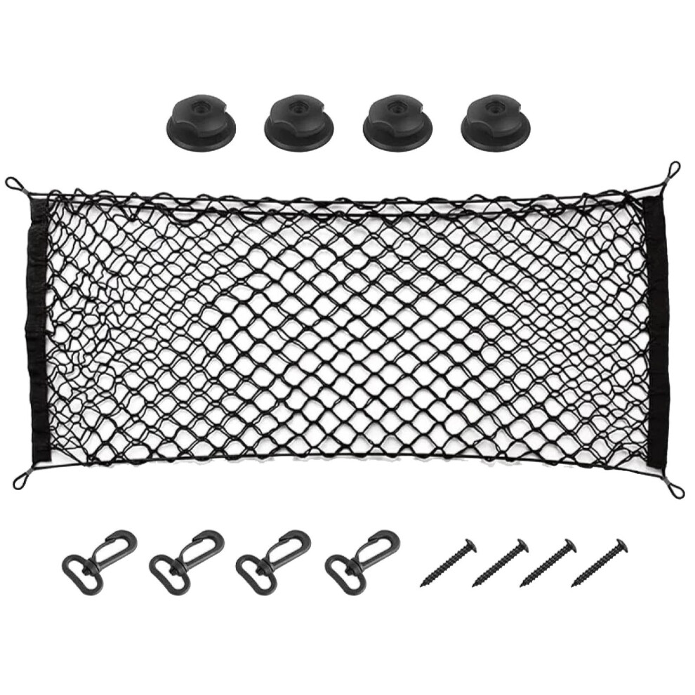 Car Cargo Net For Mazda Cx50 20232025, Stretchable Double Layer Trunk Storage Net With Hooks 9330225997276