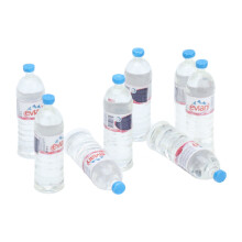 Frühling Wasser Puppenhaus-Miniaturen 8er-Set, Maßstab 1:12, Kunststoff zum Spielen