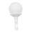 Rolling Cane Tip Replacement for Hook Style Walking Stick, Smooth Roll, White, Indoor Outdoor 1