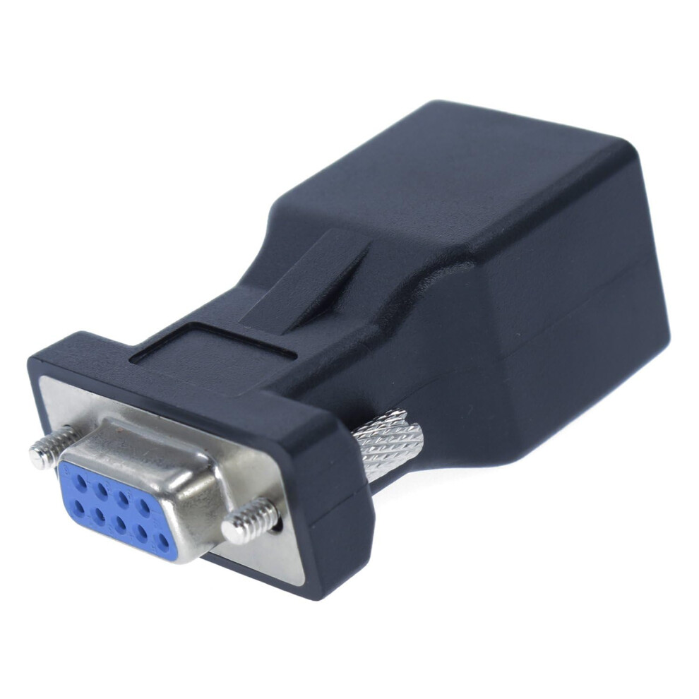 Db9 To Rj45 Adapter Rj45 To Rs232 Converter For Stable Data Transmission And Lossless Signal 9330225997306
