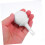 Rolling Cane Tip Replacement for Hook Style Walking Stick, Smooth Roll, White, Indoor Outdoor 4