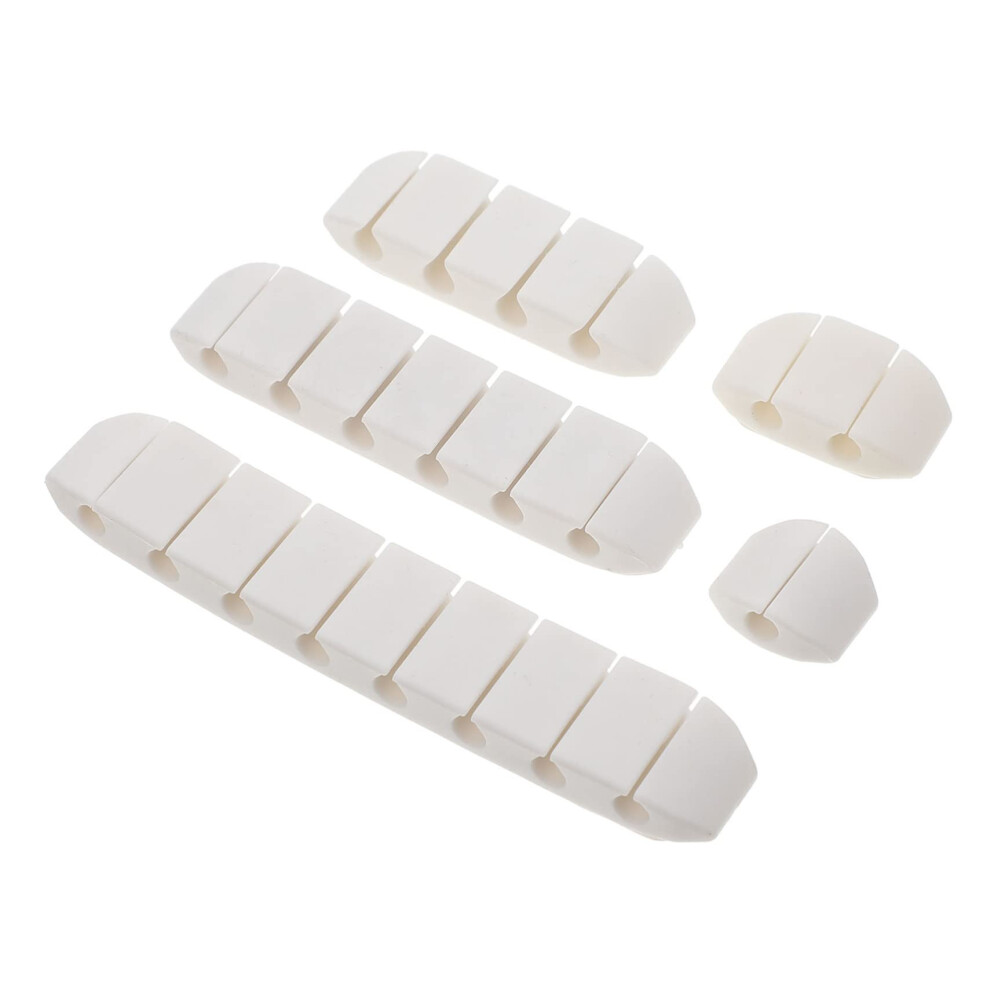 Cable Organizer 5Pcs Adhesive Cord Management Clips For Desk Home Car Usb Charging Cables 9455672228671
