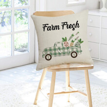 Decor Pillowcase Easter Carrot Cushion Cover for Sofa Home Car Children Room Linen Pillow Cover 45X45cm