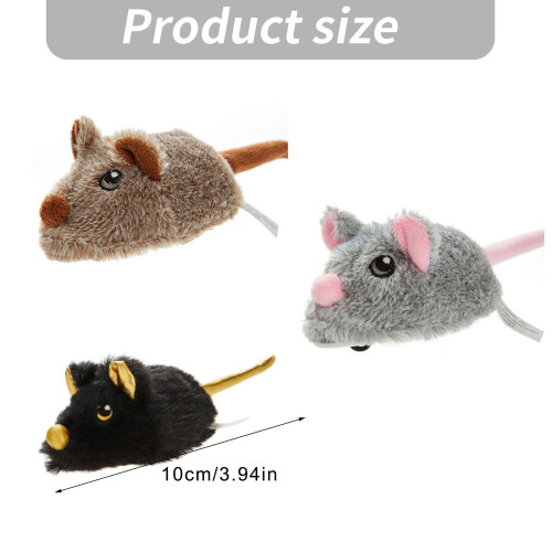 Electric Moving Tiny Creature Companion Toy Realistic-Black 2