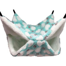 Pet Hammock, Soft Washable Hanging Bed for Guinea Pigs, Rats, Mice and Ferrets
