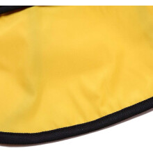 Impermeabile riflettente per cani, cappotto impermeabile con cappuccio regolabile e guinzaglio staccabile, adatto a razze di piccola e grande taglia.