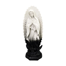 Elegant Religious Art Our Lady Of Guadalupe-black and white