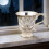 2Pcs Small Goblet Chalices European Style Embossed-silver 5