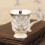 2Pcs Small Goblet Chalices European Style Embossed-silver 7