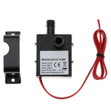 Pompa acqua sommergibile 12V DC brushless, portata 300 L/H, silenziosa sotto 35 dB, IP68, per auto e acquari