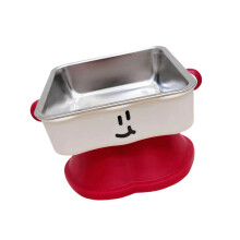 Elevated Dog Cats Bowl Stainless steel Food Water Bowl Raised-B