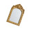 Florals Embossed Resins Makeups Mirror In Elegant-6 inches 1