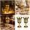 Metal Wine Cups European Style Embossed Drinking Cups-silver 3