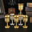 Metal Wine Cups European Style Embossed Drinking Cups-silver 6