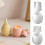 Rabbit Eggs Shape Silicone Molds Resin Jar Mould With Lid For-B 3