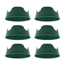 Stackable Garden Cover Heavy Duty Plastic Plant Shelter-6 pack