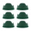 Stackable Garden Cover Heavy Duty Plastic Plant Shelter-6 pack 1