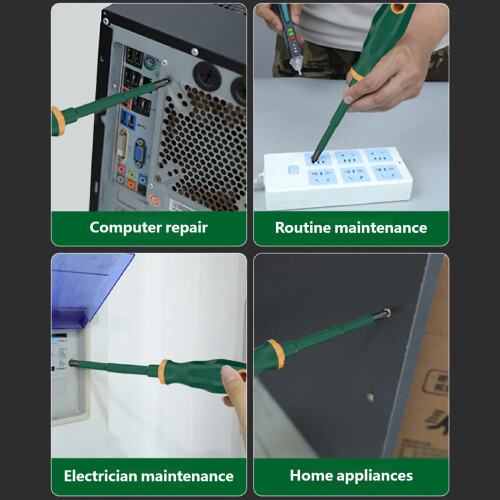 Versatile Double Head Screwdriver With Storage Pouches-yizi5x80 2
