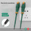 Versatile Double Head Screwdriver With Storage-shizi5x80 6