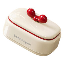 Popular Bowknot Soap Holder With Drain Holes For-clamshell